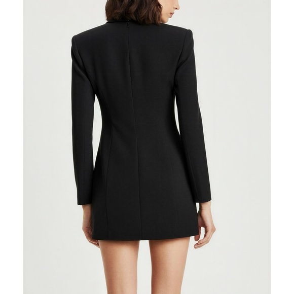 MISS ROSIER Fionnghuala Crystal Embellished Mini Dress, Black, Large - Picture 4 of 14